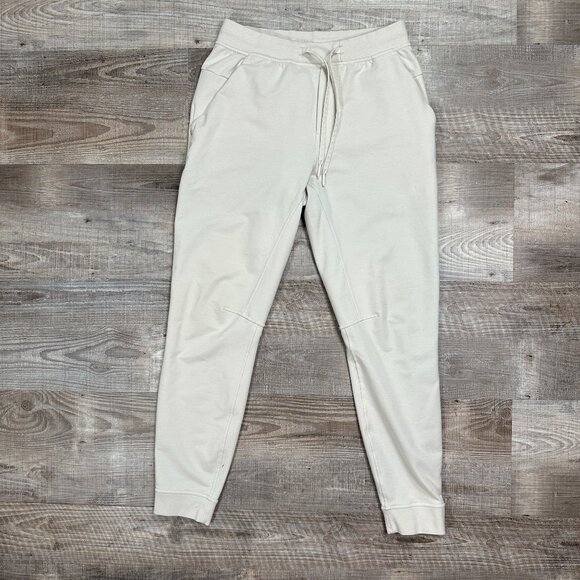 Lululemon City Sweat Pant Slim Heathered Ultra Light Grey Sea Salt? M - Picture 1 of 10